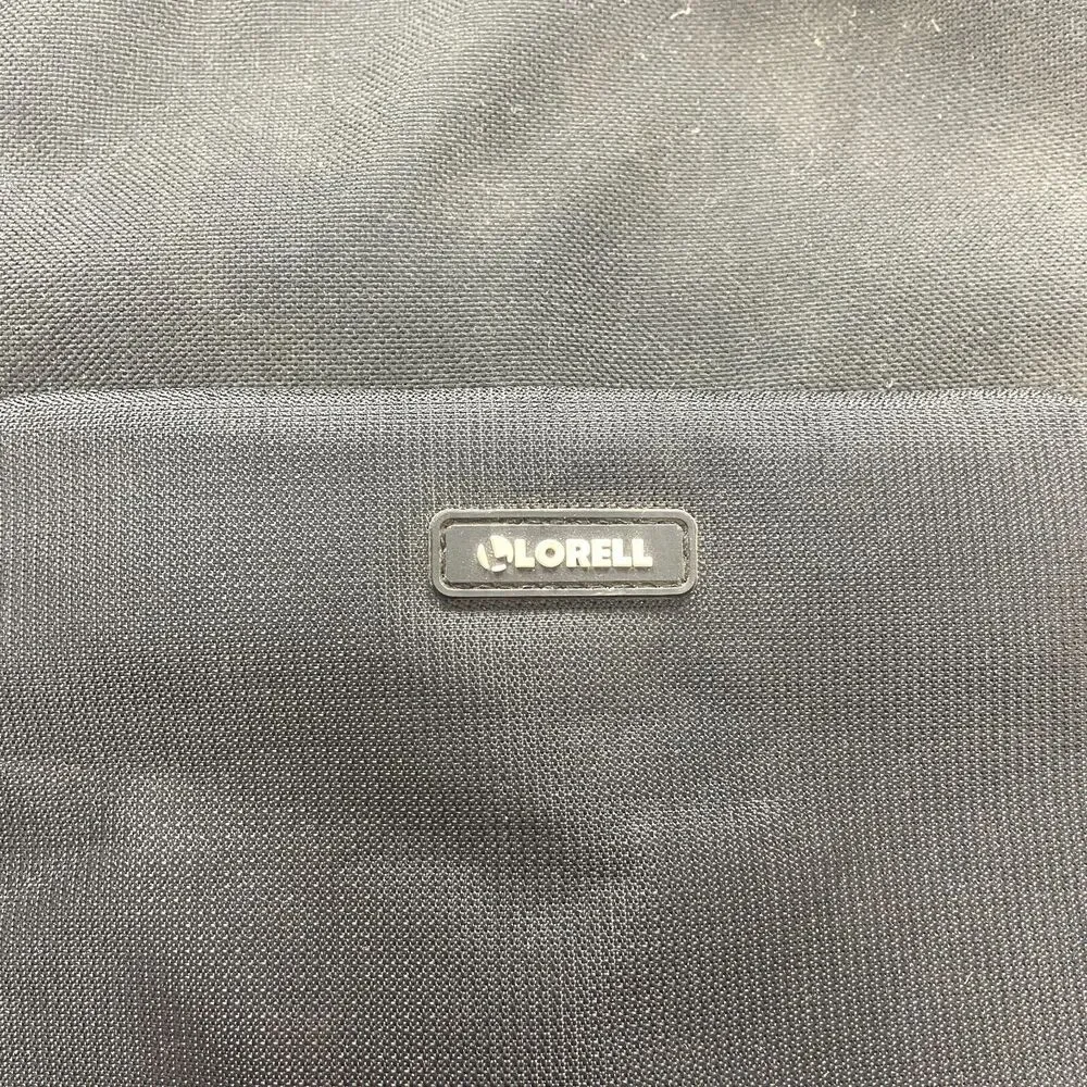 Lorell Laptop Backpack 17x14 Black Zip Pockets Straps Gaming Work Casual Adult